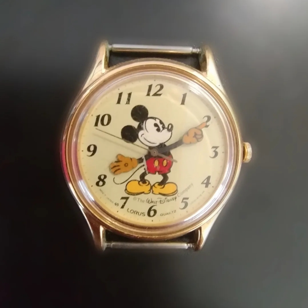 Vintage Disney Lorus Watch Face